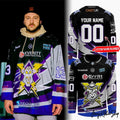 Manchester Storm 2026 Retro Night Custom Hockey Jersey