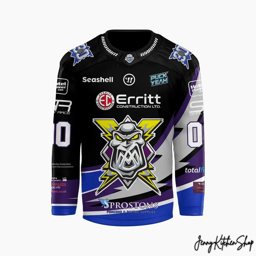 Manchester Storm 2026 Retro Night Custom Hockey Jersey
