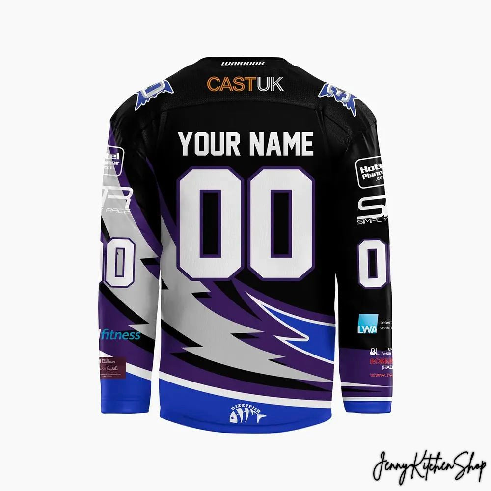 Manchester Storm 2026 Retro Night Custom Hockey Jersey