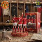 Manchester United The United Trinity Best Law Charlton Acrylic Plaque