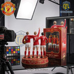 Manchester United The United Trinity Best Law Charlton Acrylic Plaque