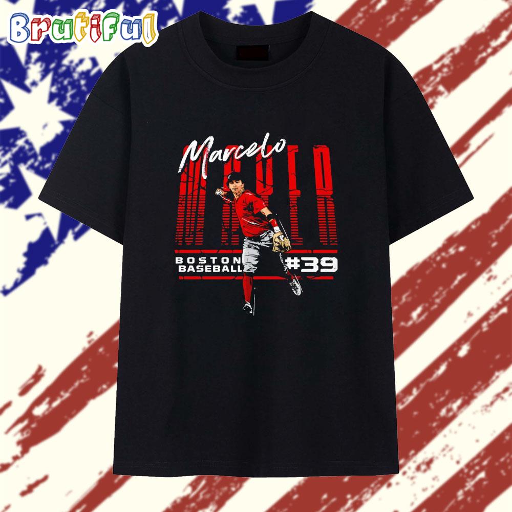 Marcelo Mayer #39 Boston Red Sox Baseball T Shirt