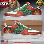 Mariah Carey Christmas Limited Edition Air Force 1 Sneakers Shoes