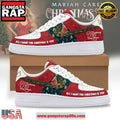 Mariah Carey Christmas Time Air Force 1 Running Sneakers Shoes