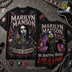 Marilyn Manson Beautiful Nightmare T-Shirt Limited Edition