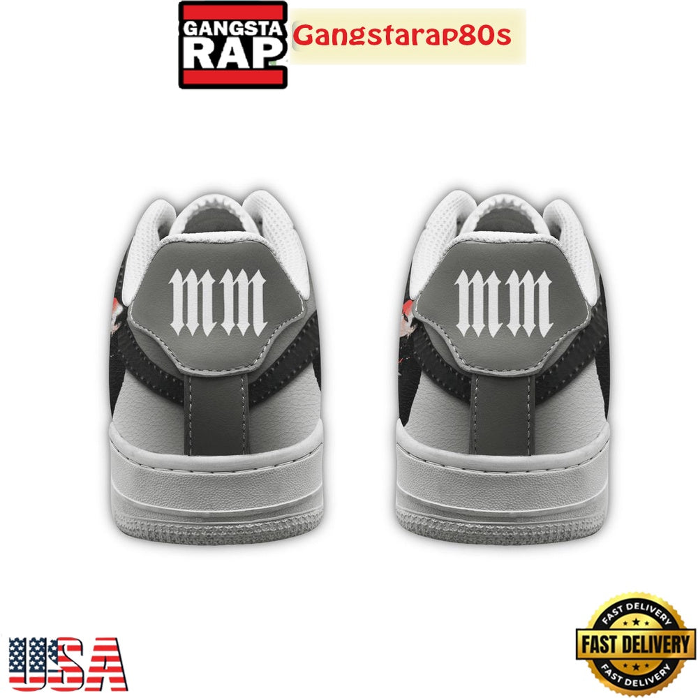 Marilyn Manson One Assassination Under God Tour Special Edition Air Force 1 Shoes Running Sneakers