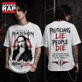Marilyn Manson Political Chaos 3D Shirt