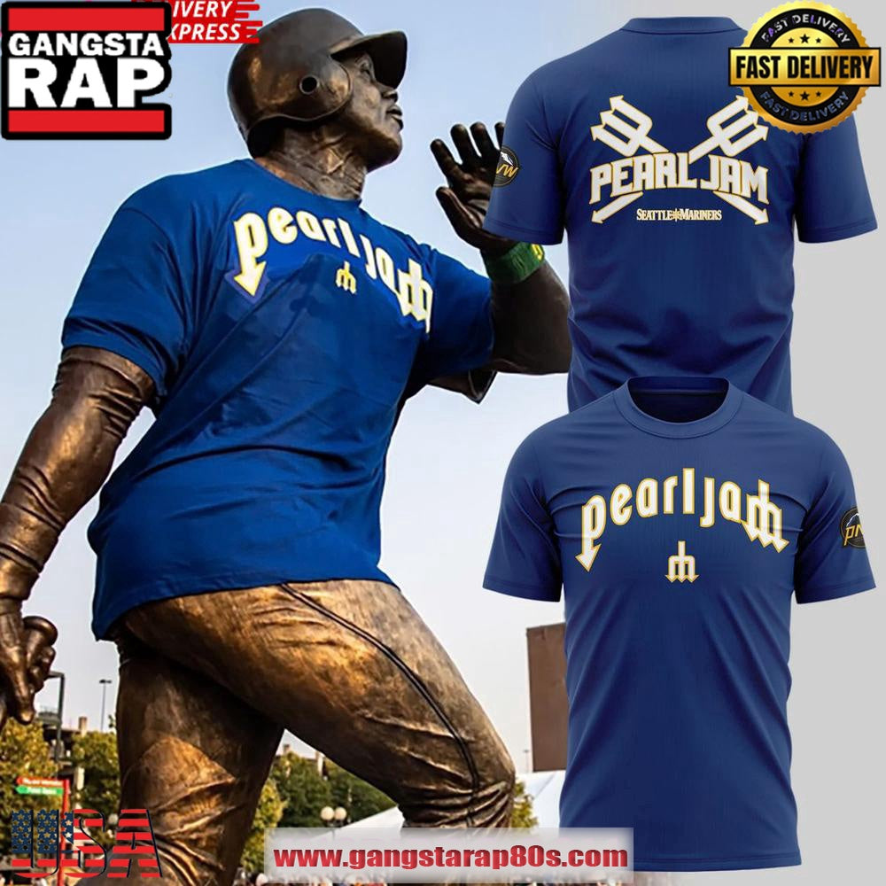 Mariners x Pearl Jam Ten Club Night 2025 Special Unisex T-Shirt
