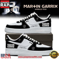Martin Garrix AMERICAS TOUR 2026 Limited Edition Signature Black Nike Air Force 1 Fashions Shoes