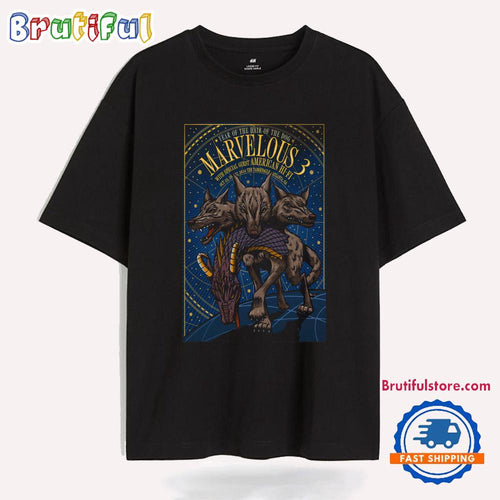 Marvelous 3 and American Hi-Fi In Atlanta GA On Oct 25-27 2024 Tour T Shirt