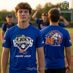Marvin Ridge Mavericks NCHSAA 7A Baseball Champions Collectible Graphic T-Shirt