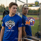 Marvin Ridge Mavericks NCHSAA 7A Baseball Champions Collectible Graphic T-Shirt