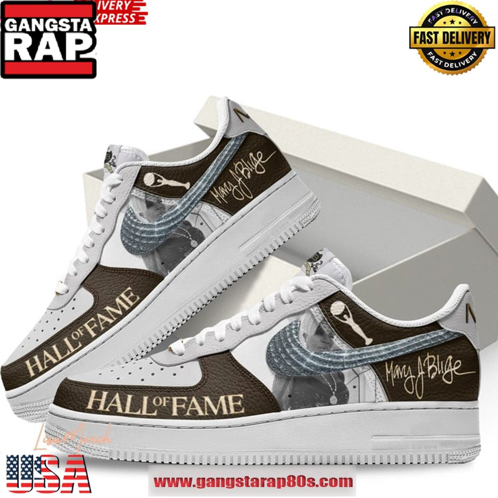 Mary J. Blige Rock & Roll Hall of Fame Limited Air Force 1 Running Sneakers