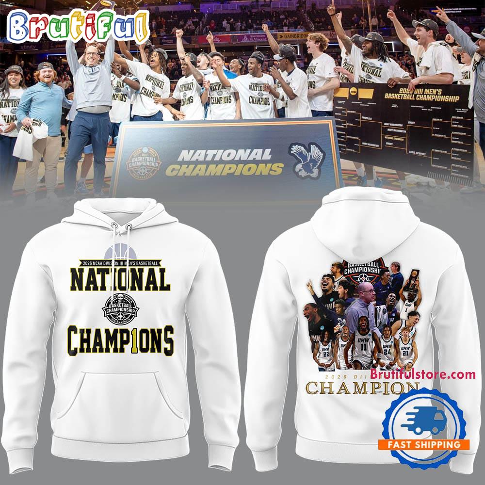 Mary Washington 2026 NCAA Division III National Championship Team Graphic Hoodie T-Shirt