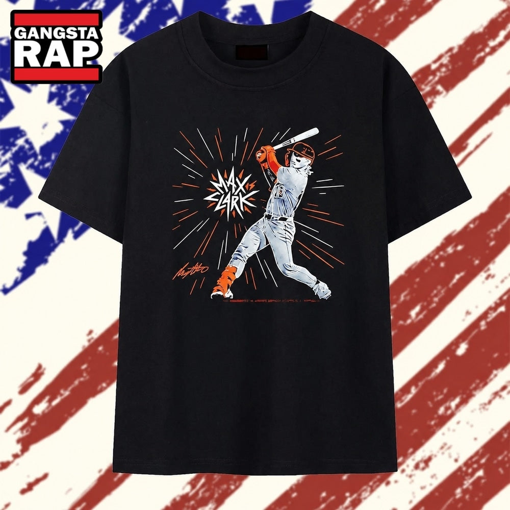 Max Clark baseball signature MLB prospect T Shirt
