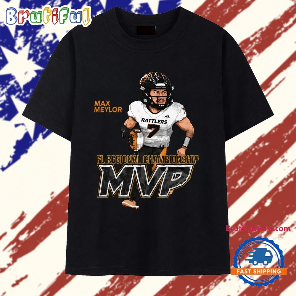 Max Meylor 7 IFL National Championship MVP Arizona Rattlers T Shirt