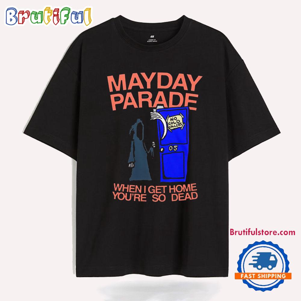 May Day Parade Grim Reaper Ocean Colorblast 2024 T Shirt
