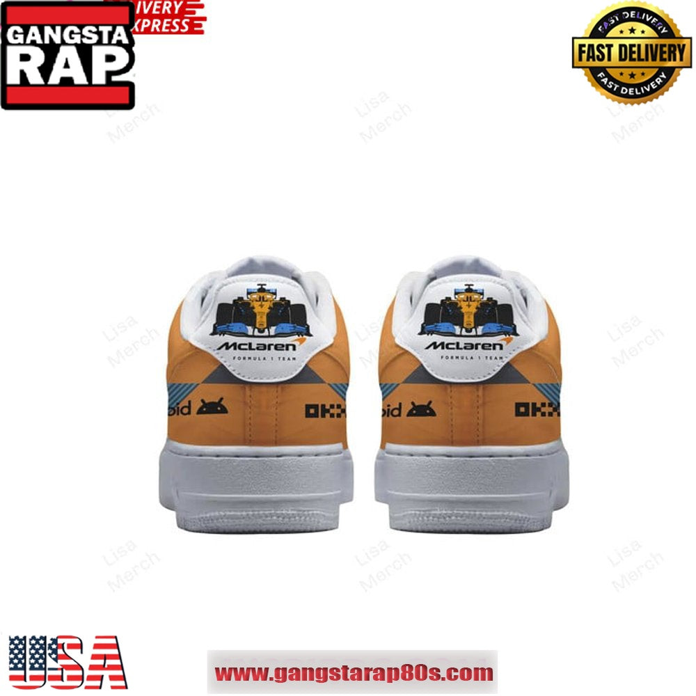McLaren Racing Limited Edition Air Force 1 Running Sneakers Shoes