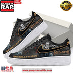 Megadeth Destroy All Enemies Limited Edition Air Force 1 Running Sneakers Shoes