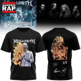Megadeth Rock Band 2026 Limited Signed T Shirt , Music Trending 3D Shirt