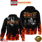 Megadeth To Smash My Guitar And Let There Be Shred Hoodie T-Shirt