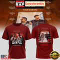 Mejor Tarde Que Nunca US & UK Tour 2026 Unisex 3D Shirt