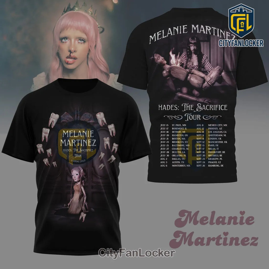 Melanie Martinez Hades The Sacrifice Tour 2026 T-Shirt