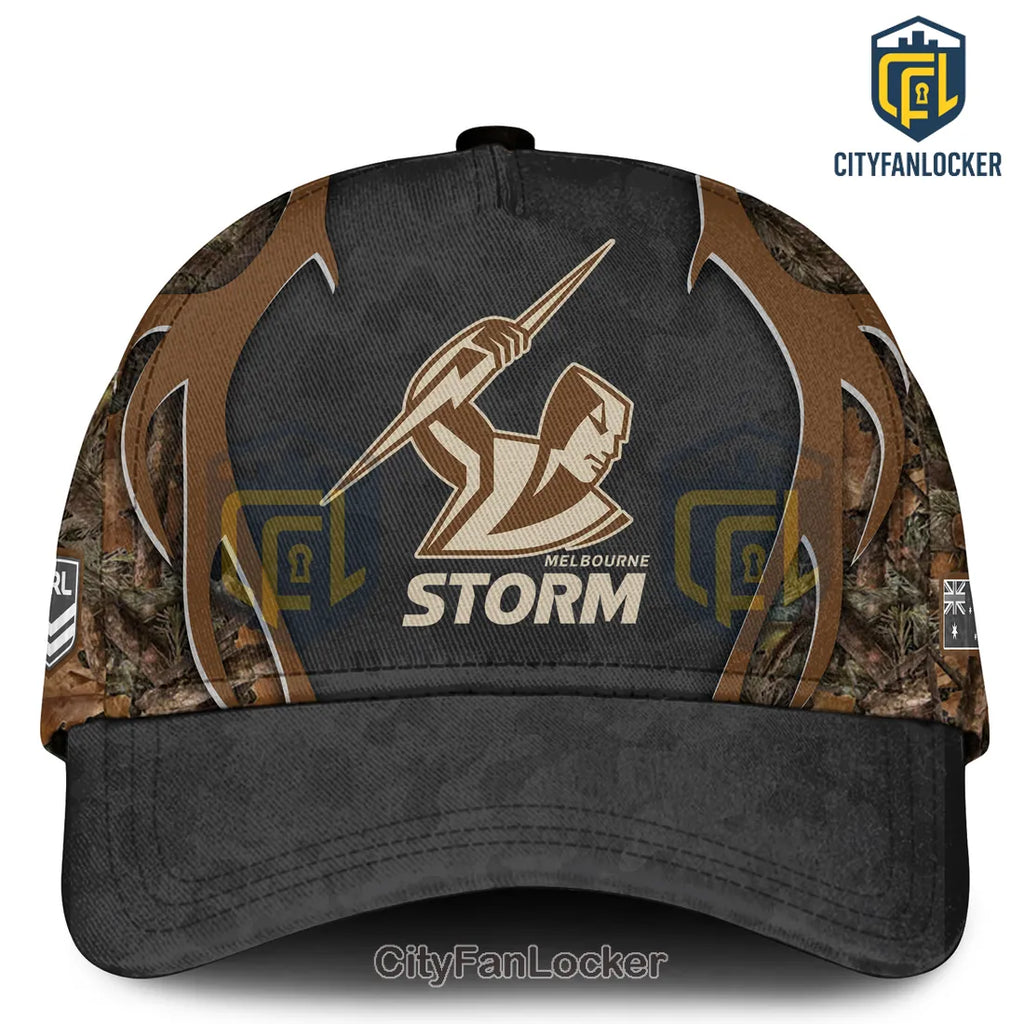Melbourne Storm NRL Hunting Season Limited Edition Camo Hoodie T-Shirt