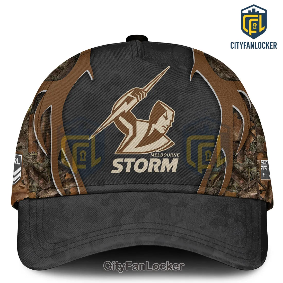 Melbourne Storm NRL Hunting Season Limited Edition Camo Hoodie T-Shirt