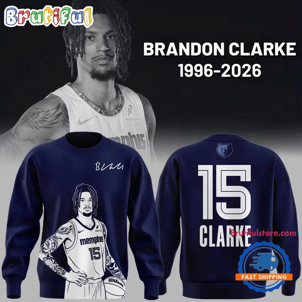 Memphis Grizzlies Brandon Clarke #15 Limited Edition Hoodie T-Shirt