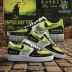 Memphis May Fire Caskets Custom Band Tour AIr Force 1 Sneakers