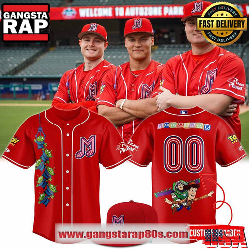 Memphis Redbirds x Toy Story 2025 Custom Baseball Jersey