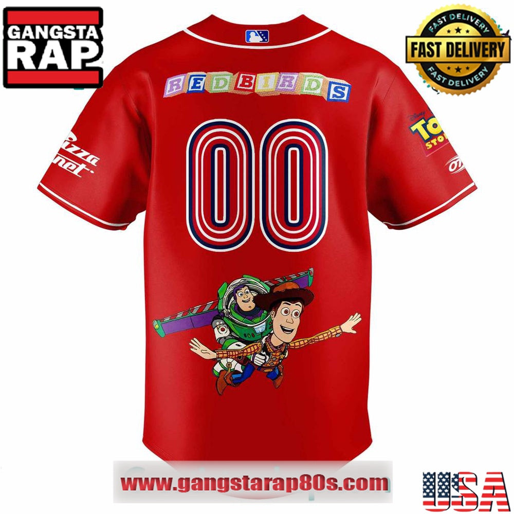 Memphis Redbirds x Toy Story 2025 Custom Baseball Jersey