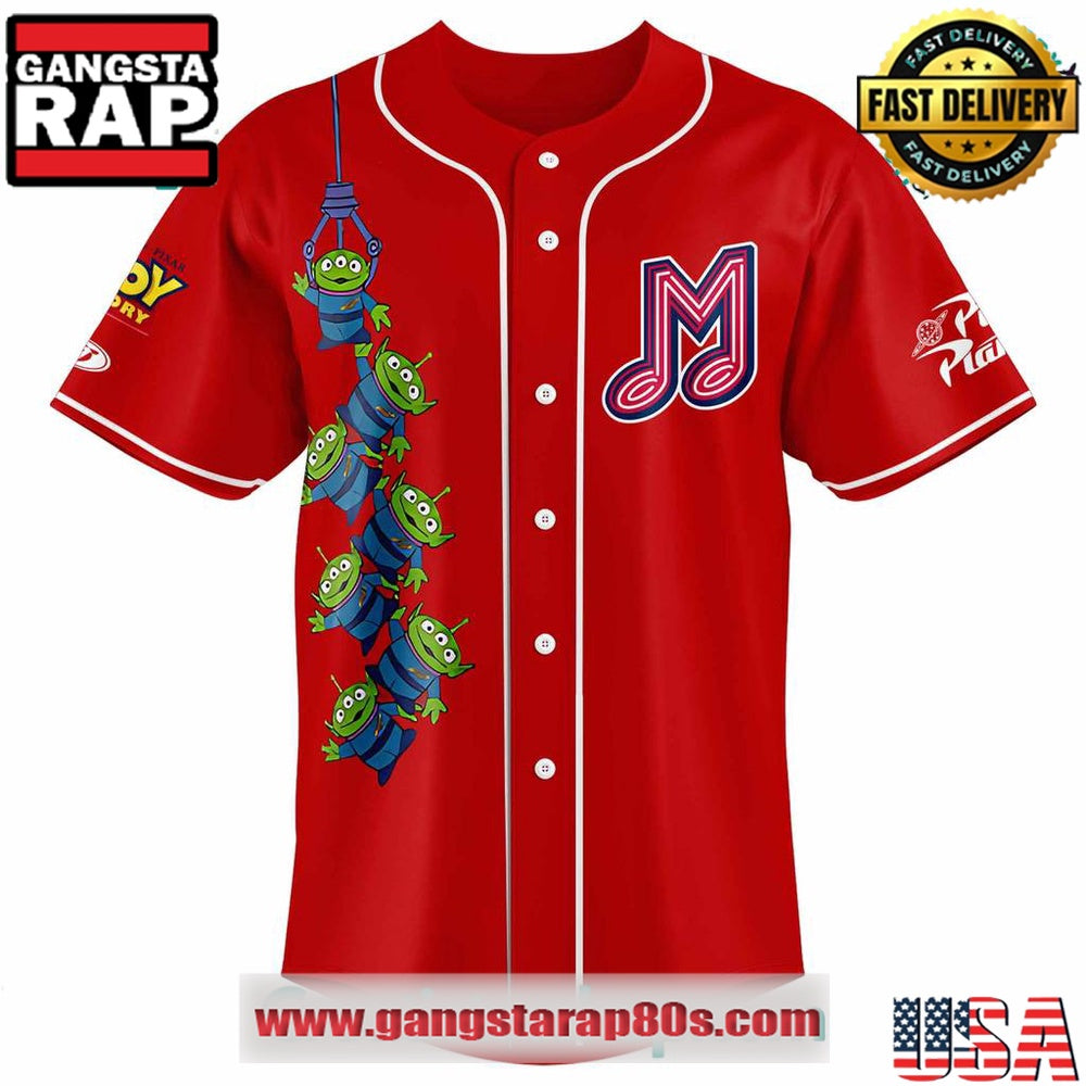 Memphis Redbirds x Toy Story 2025 Custom Baseball Jersey