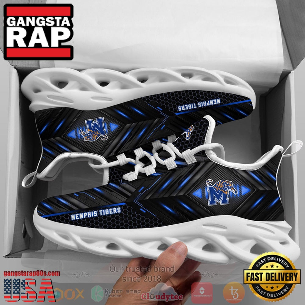 Memphis Tigers Custom Name Clunky Unique Design Max Soul Shoes Running Sneakers