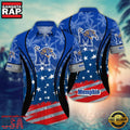 MLB Memphis Tigers Team Logo Hot Summer Aloha Hawaiian Shirt