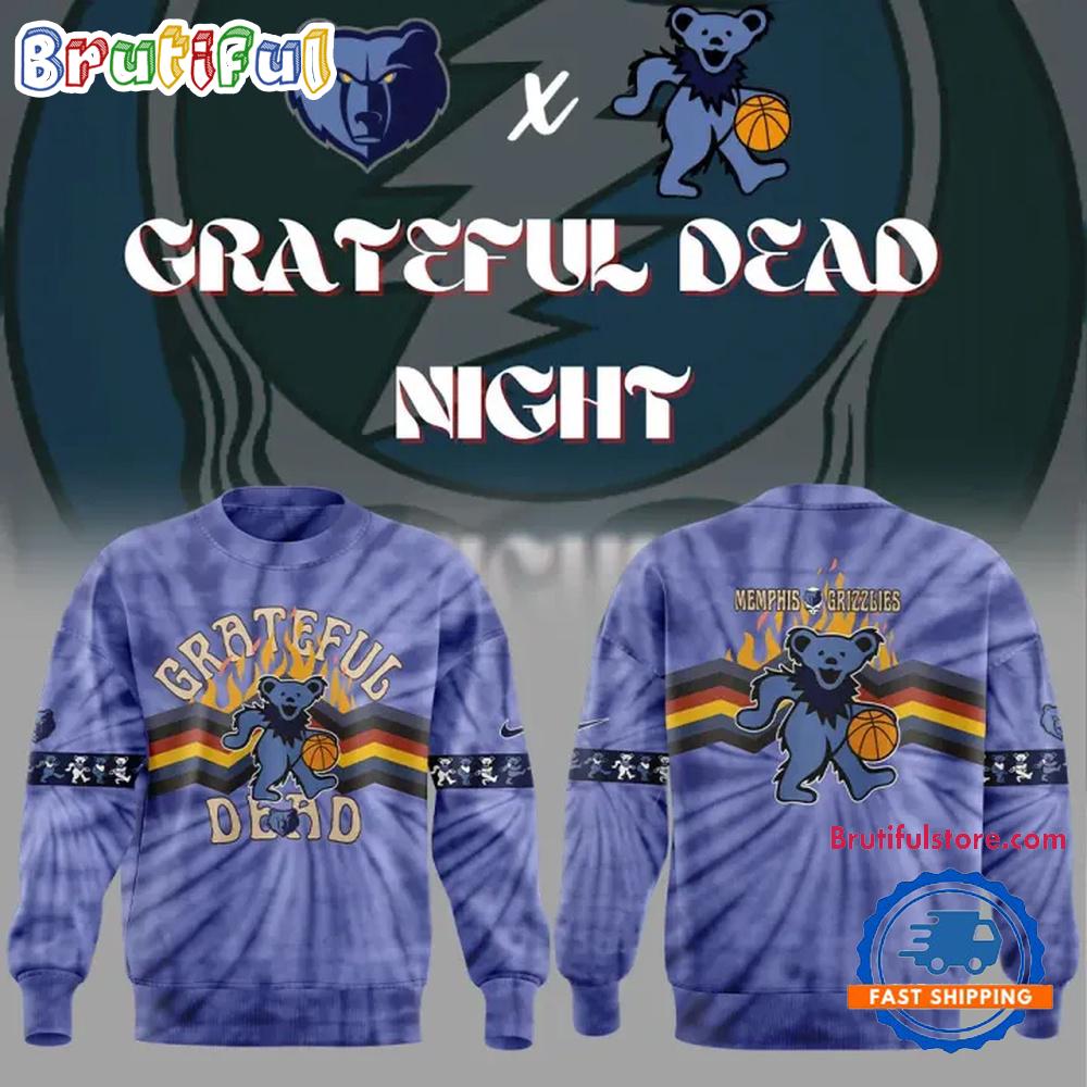 Memphis Tigers x Grateful Dead Night New Hoodie T-Shirt