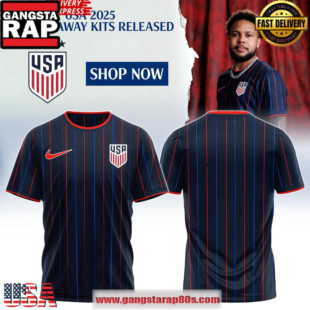 Men’s Nike USMNT 2025 Heartbeat Away Stadium Special Unisex T-Shirt