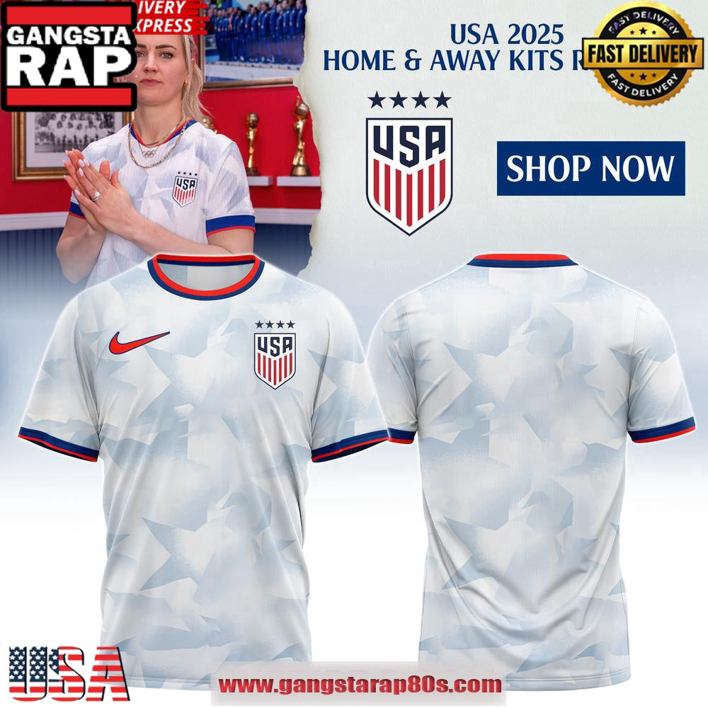 Men’s Nike USNT 2025 Brilliant Home Stadium Special Unisex T-Shirt