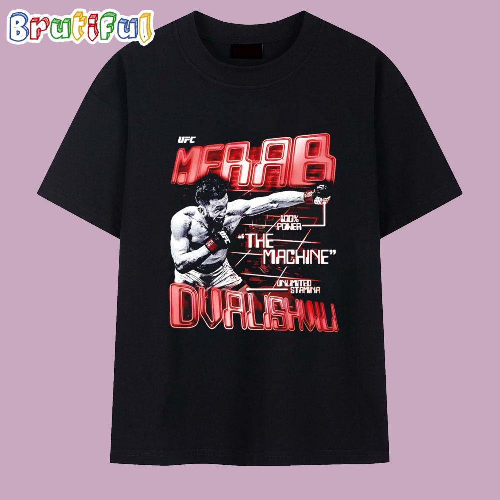 Merab Dvalishvili the Machine Ufc Graphic T Shirt