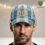 Messi 2006-2026 20th Anniversary Argentina Commemorative Distressed Cap