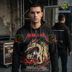 Metallica M72 World Tour Concert Dragon Pullover Hoodie