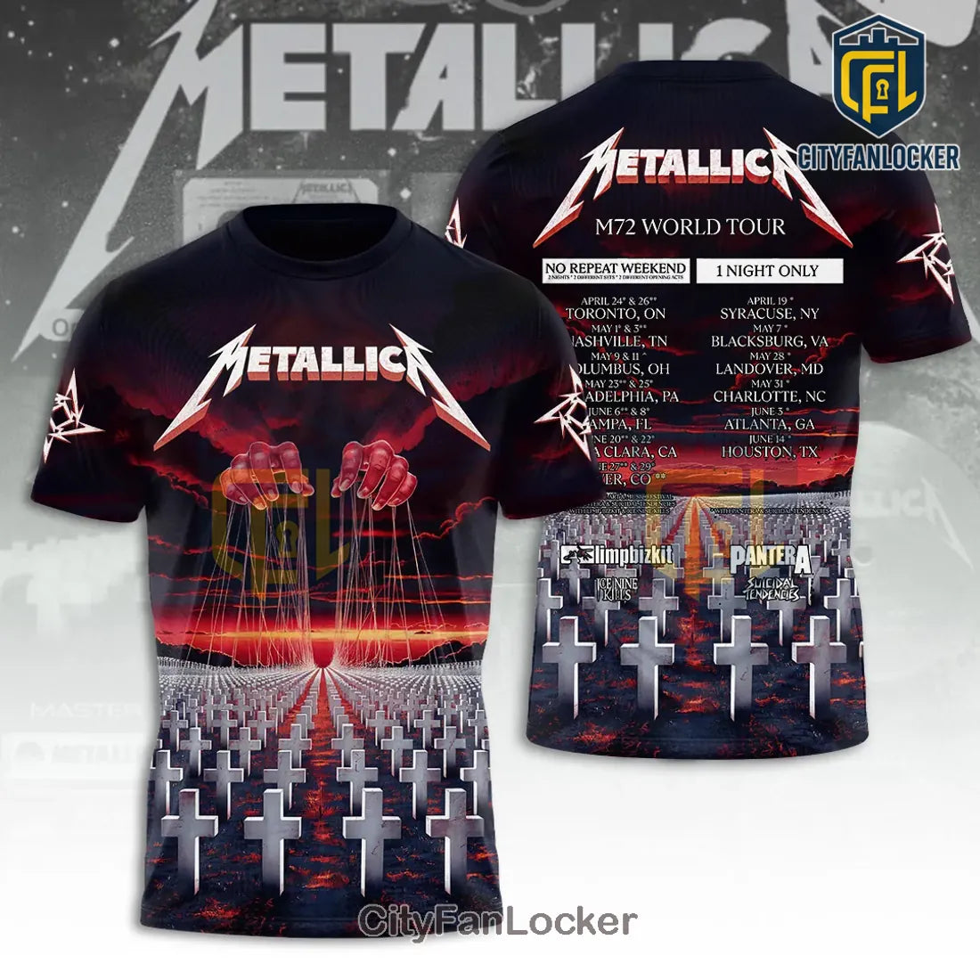 Metallica Master of Puppets Album Art Hoodie
