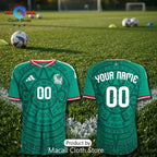 Mexico National Football Team 2026 World Cup Custom Soccer Jersey