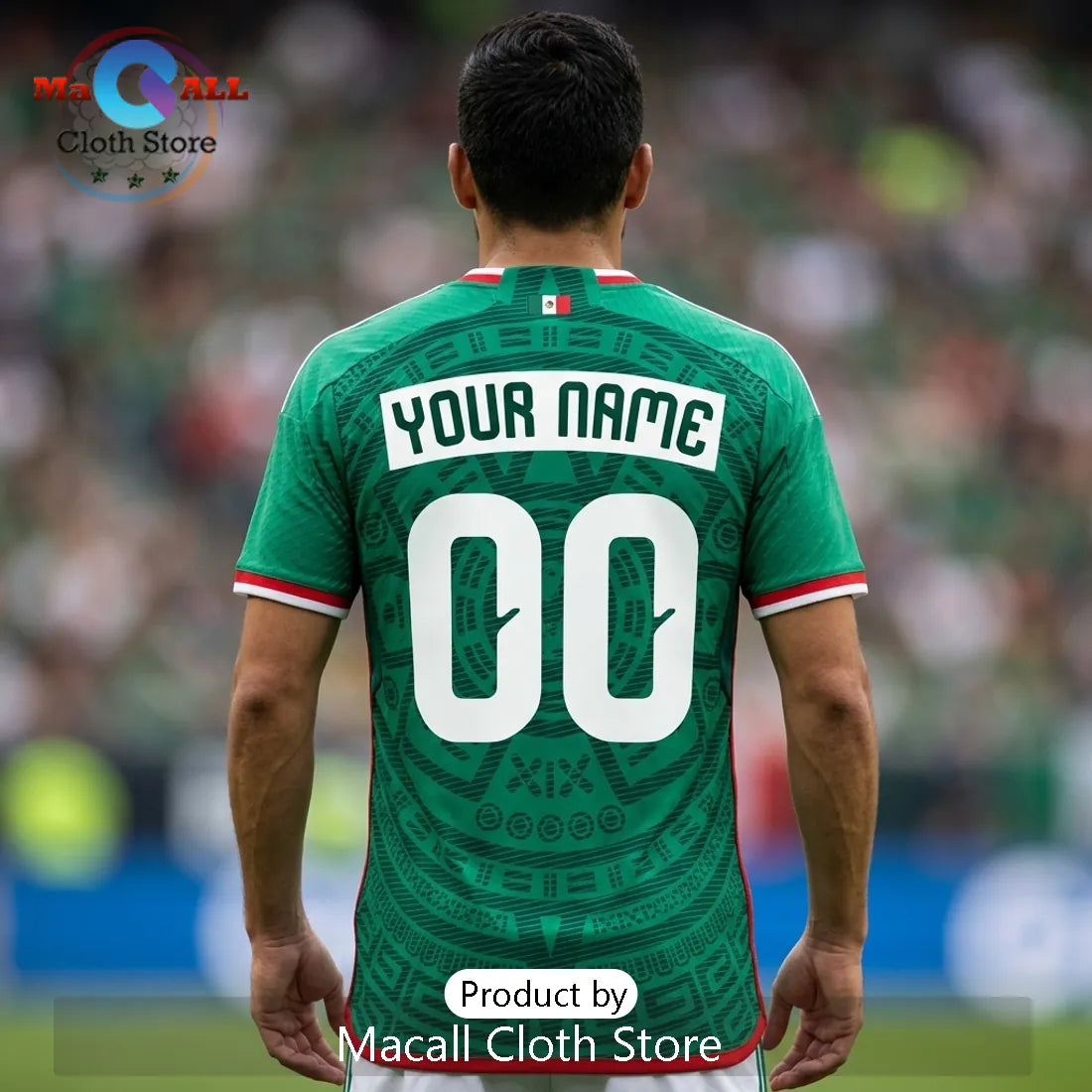 Mexico National Football Team 2026 World Cup Custom Soccer Jersey