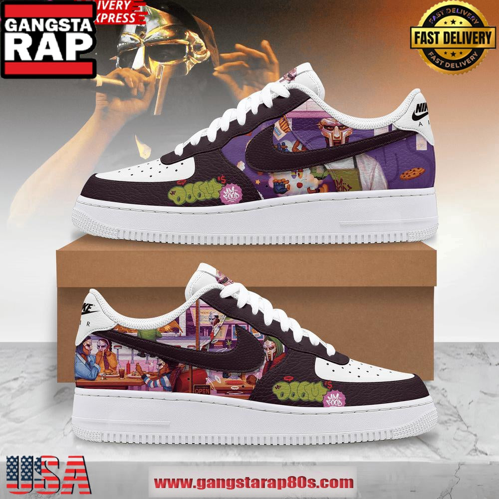 MF DOOM Food Villain Limited Edition Air Force 1 Sneakers Shoes
