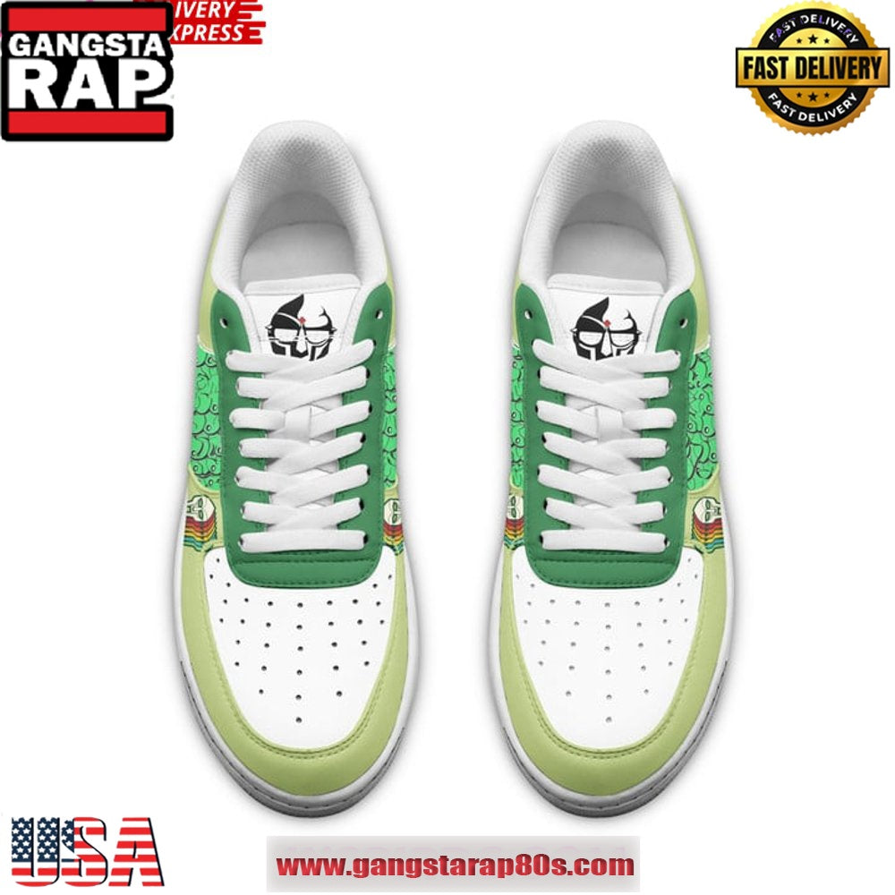 MF DOOM Special Edition Air Force 1 Sneaker Sneakers Shoes