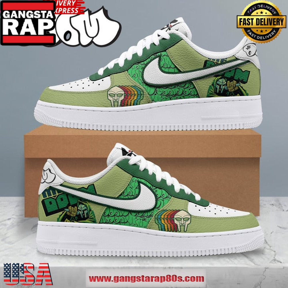 MF DOOM Special Edition Air Force 1 Sneaker Sneakers Shoes