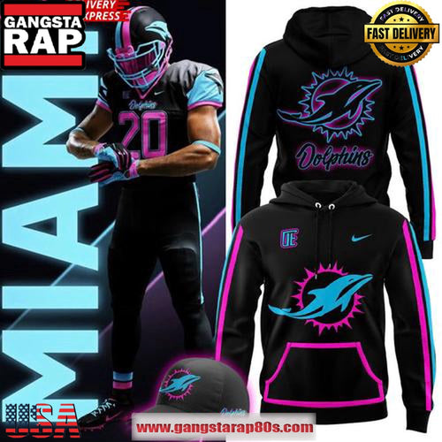 Miami Dolphins 2025 NFL Rivalries Special Unisex Hoodie