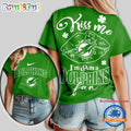 Miami Dolphins 2026 NFL Kiss Me St. Patricks Day All Over Print Shirt